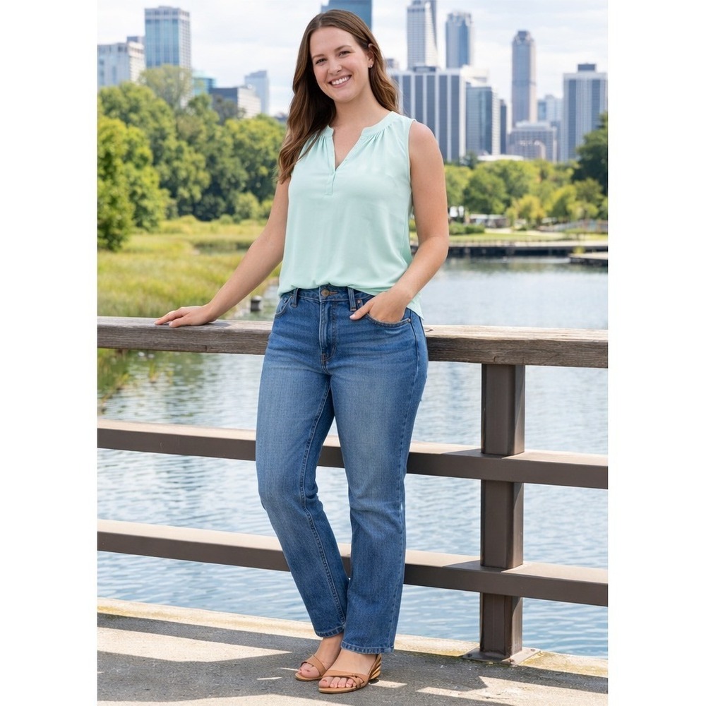 JOE'S JEANS Women's Straight Leg Jeans – W31‎ Medium Wash